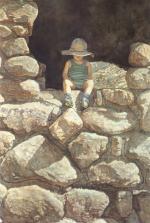 水粉大师Steve Hanks 332-The Rock House